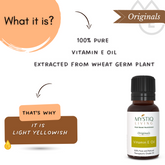 vitamine E oil extracted from wheat germ plant